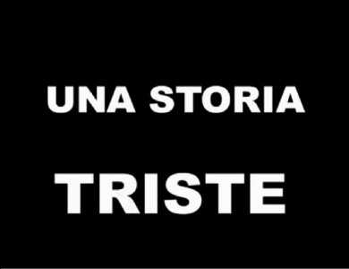 una storia triste