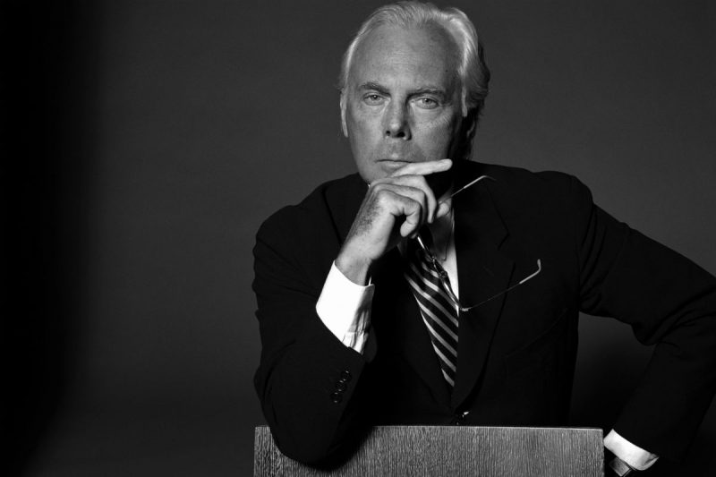Giorgio Armani ricoverato: brutto incidente