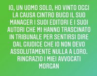 Morgan: vinta la causa contro Bugo